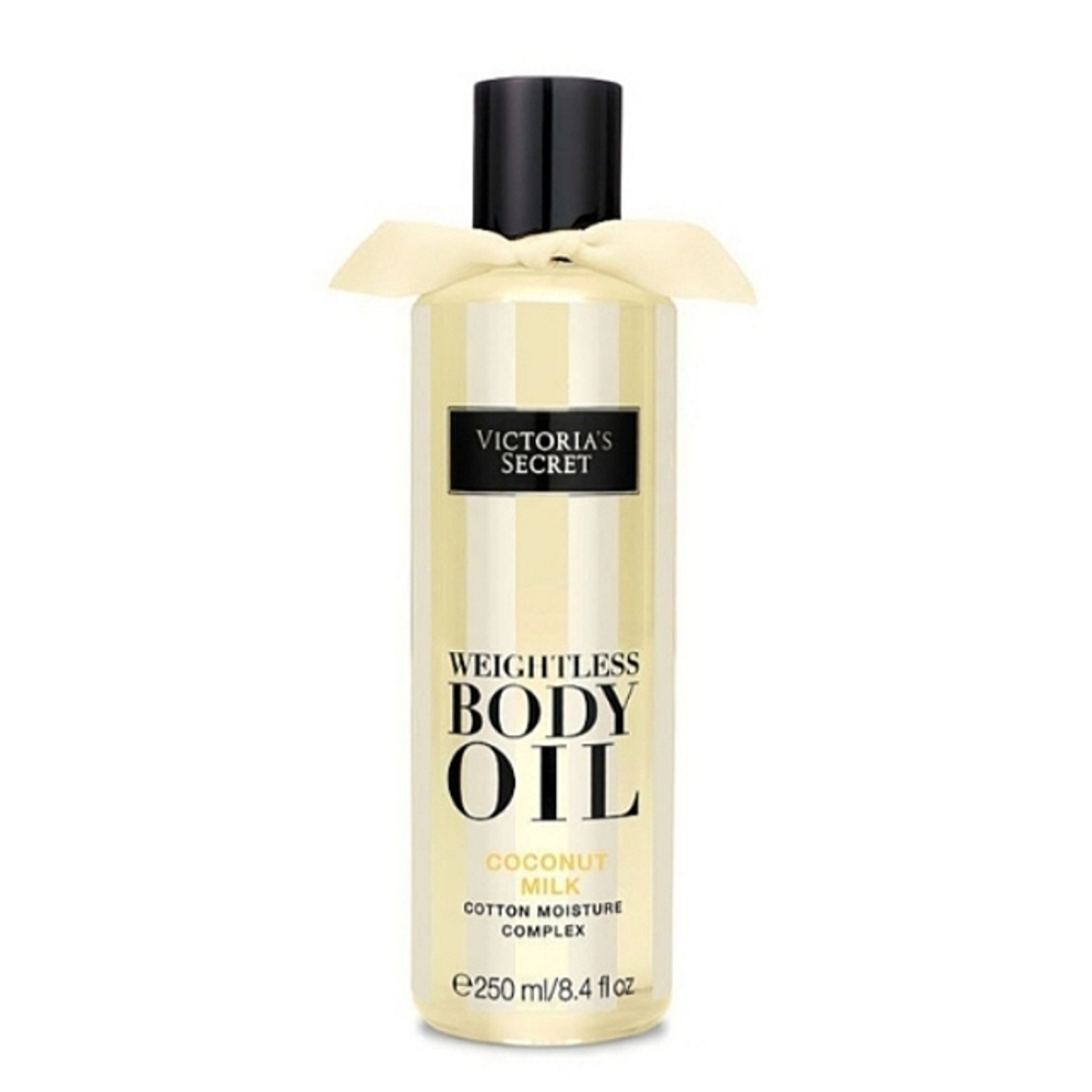 👉*RARE & NWT* VICTORIA SECRET COCONUT MILK BODY OIL ~COTTON MOISTURE 8.4oz